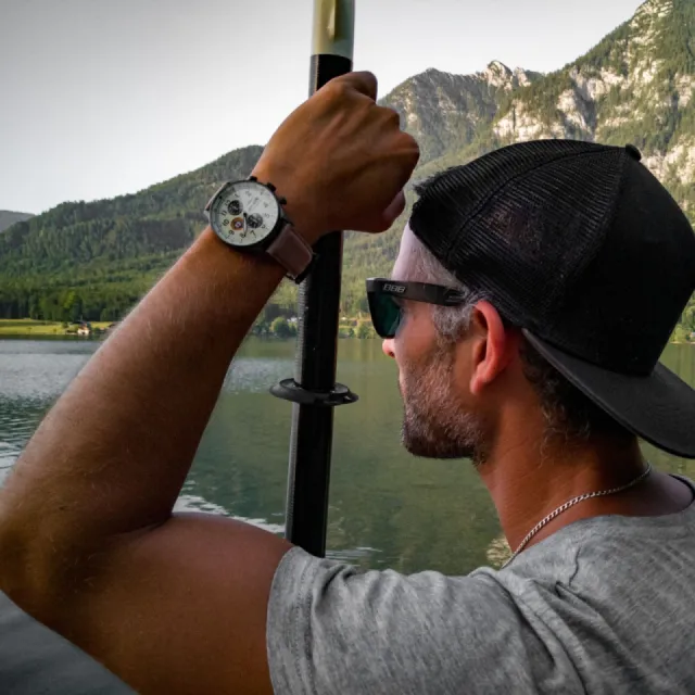 AVI-8 Hawker Hurricane Classic Chronograph Cream Beige AV40110C Görsel 7