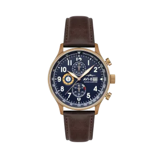 AVI-8 Hawker Hurricane Classic Chronograph Blue AV40110O