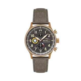 AVI-8 Hawker Hurricane Classic Chronograph Grey AV40110P