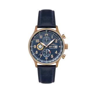 AVI-8 Hawker Hurricane Classic Chronograph Blue AV40110Q