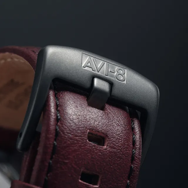 AVI-8 Hawker Hurricane Classic Chronograph Blood Red AV40110S Görsel 8