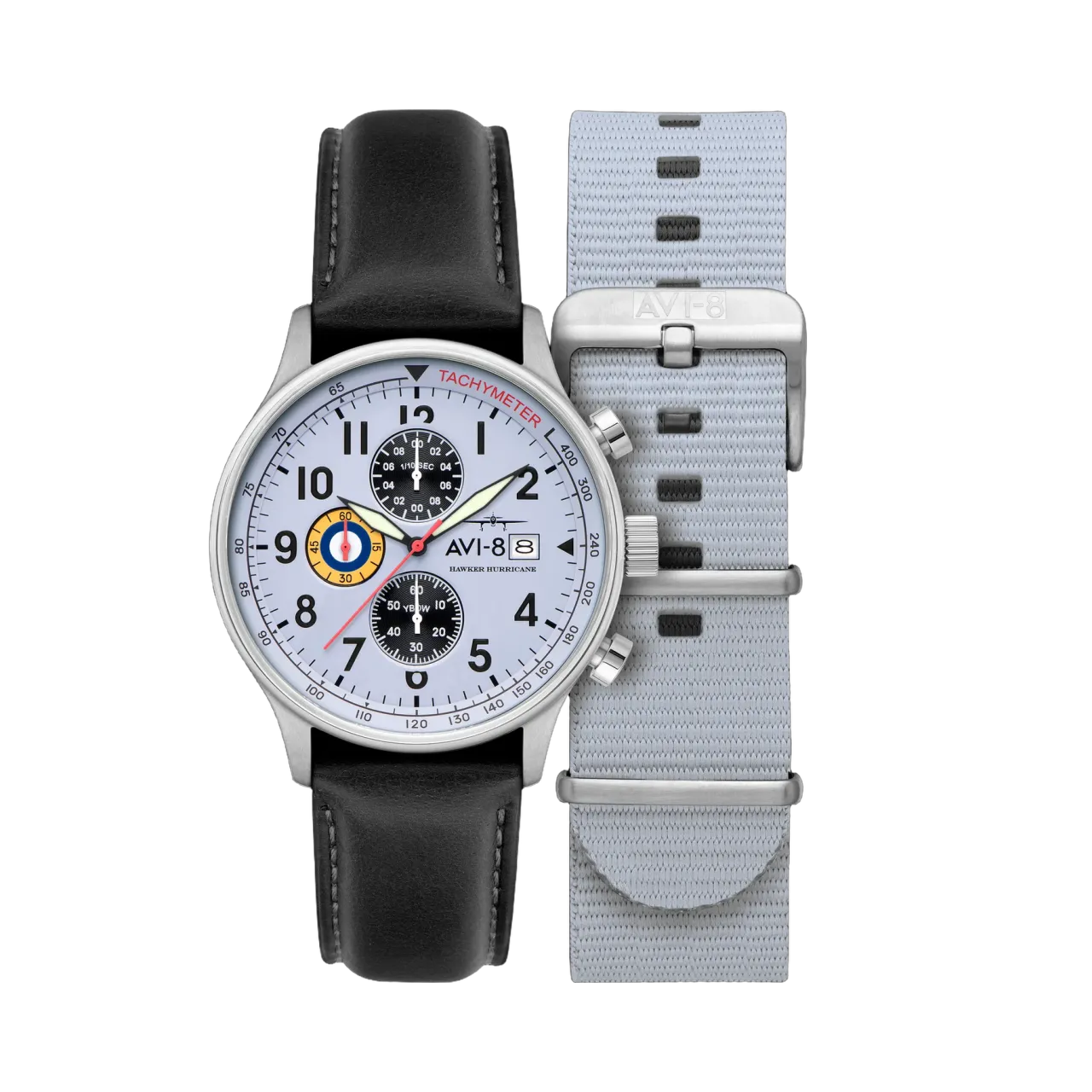 AVI-8 Hawker Hurricane Classic Chronograph Faded Blue AV40110V