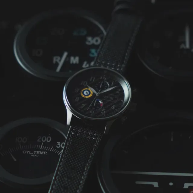 AVI-8 Hawker Hurricane Classic Chronograph Black AV40110W Görsel 2