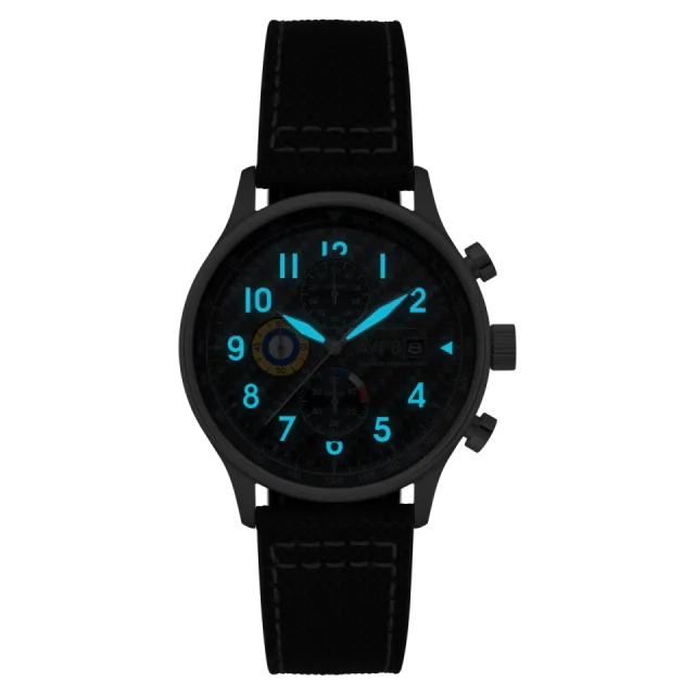 AVI-8 Hawker Hurricane Classic Chronograph Black AV40110W Görsel 4