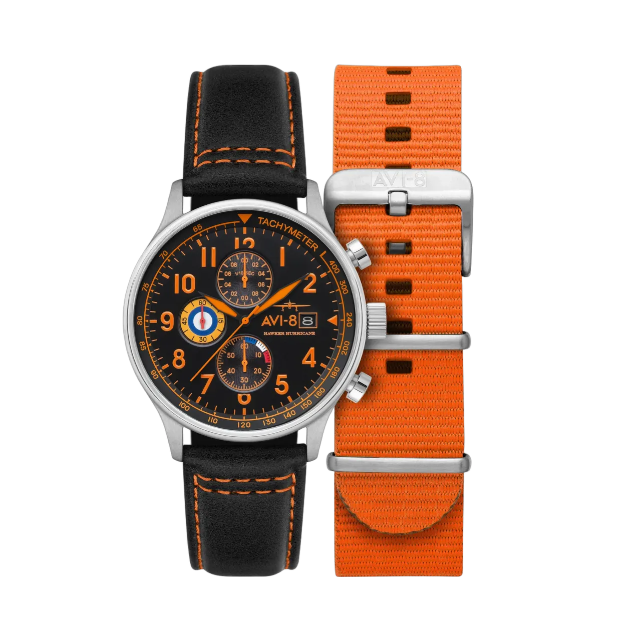 AVI-8 Hawker Hurricane Classic Chronograph Tiger Orange AV40110Y