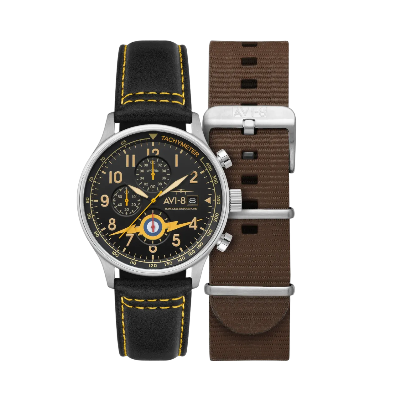 AVI-8 Hawker Hurricane Classic Chronograph Lightning Orange AV40110Z