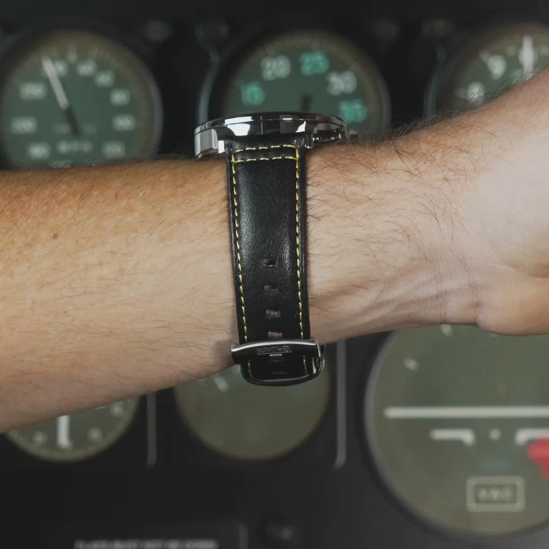 AVI-8 Hawker Hurricane Classic Chronograph Lightning Orange AV40110Z detay görseli 1