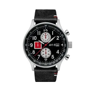 AVI-8 Hawker Hurricane Classic Chronograph Black AV4011TK02