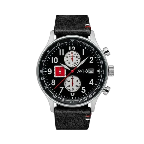 AVI-8 Hawker Hurricane Classic Chronograph Black AV4011TK02 Görsel 1