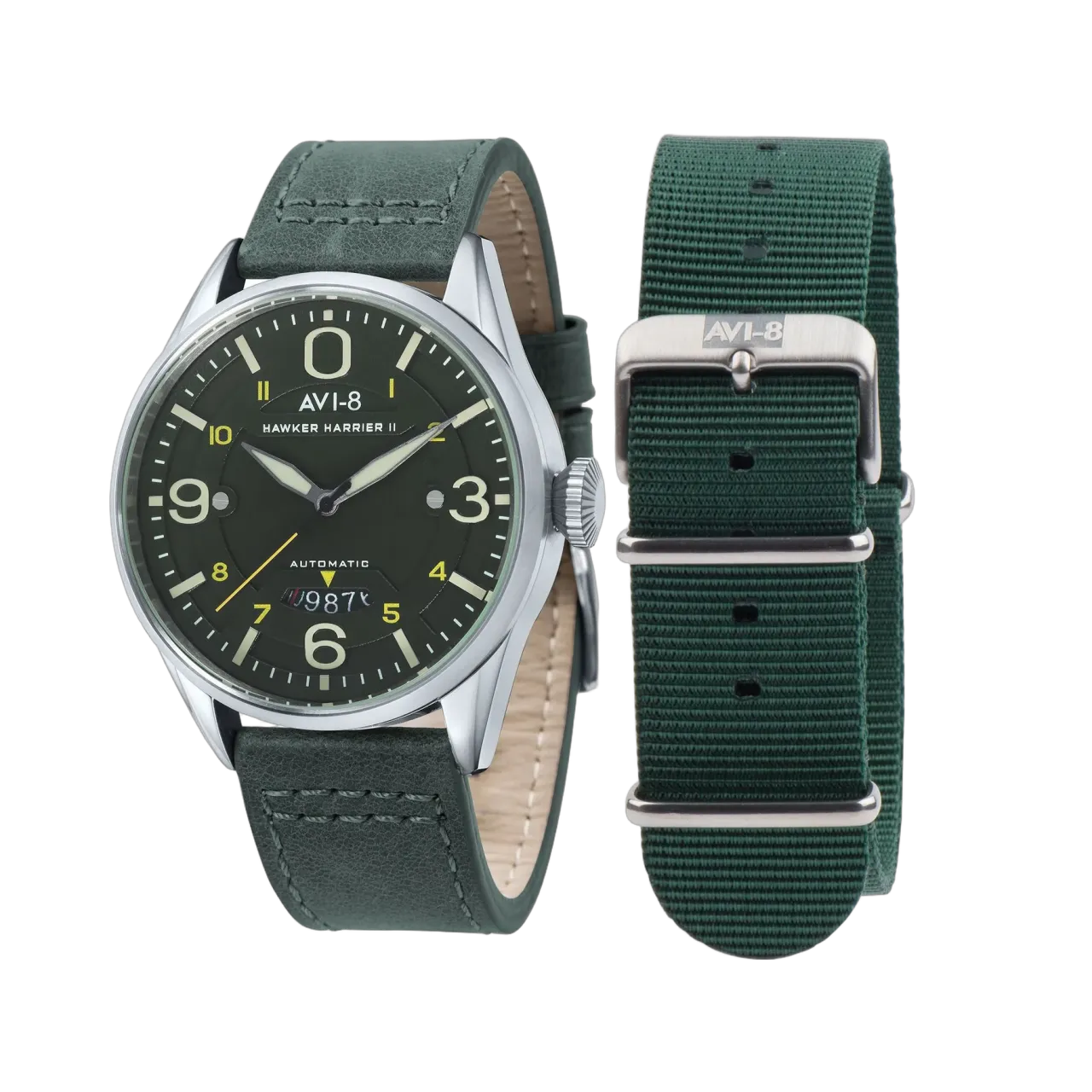 AVI-8 Hawker Harrier Turbofan Otomatik Yeşil AV404008