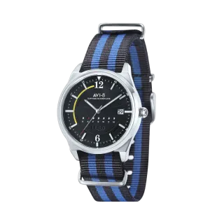 Avi-8 Hawker Hurricane Wingman Day Date Black AV404402