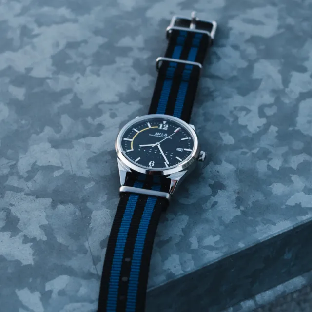 Avi-8 Hawker Hurricane Wingman Day Date Black AV404402 Görsel 9