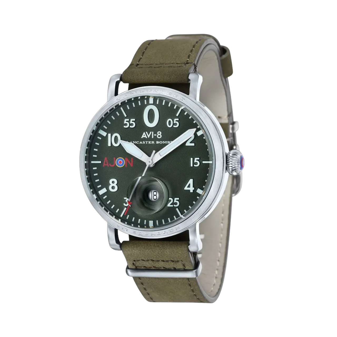AVI-8 Lancaster Bomber Dambuster Otomatik Yeşil AV404901