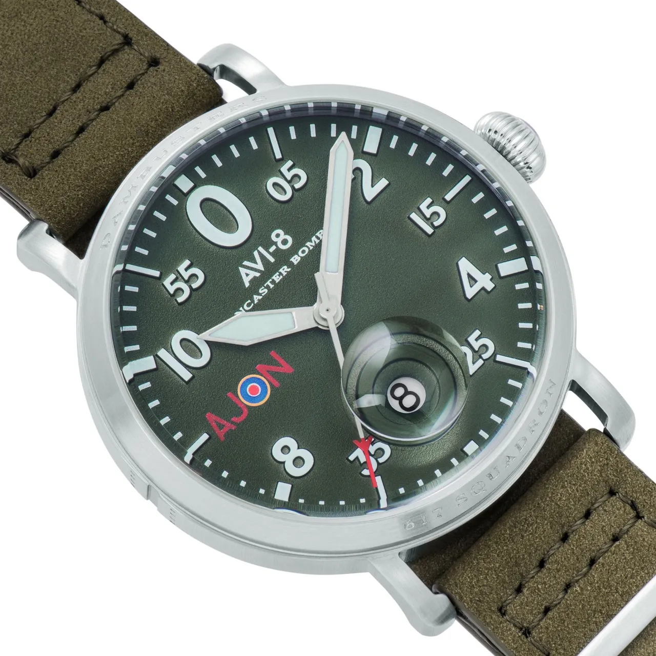 AVI-8 Lancaster Bomber Dambuster Otomatik Yeşil AV404901 detay görseli 1