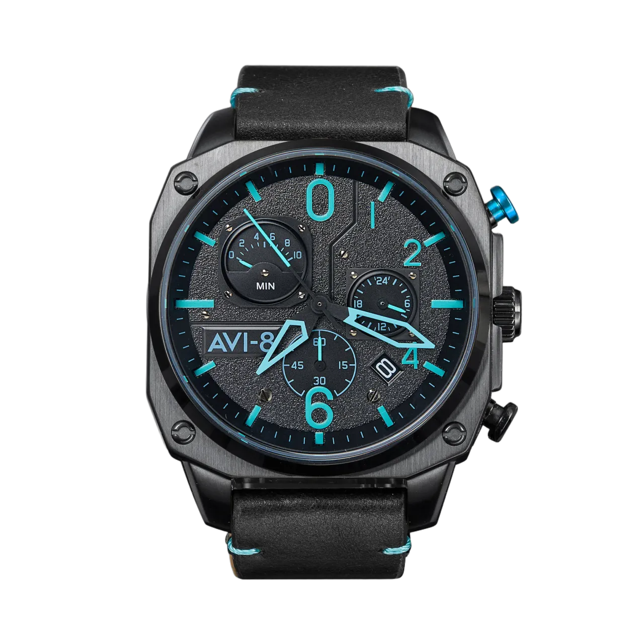 AVI-8 Hawker Hunter Retrograde Chronograph Blue Diamond AV405205
