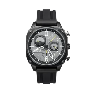 AVI-8 Hawker Hunter Retrograde Chronograph Tactical Black AV4052R1