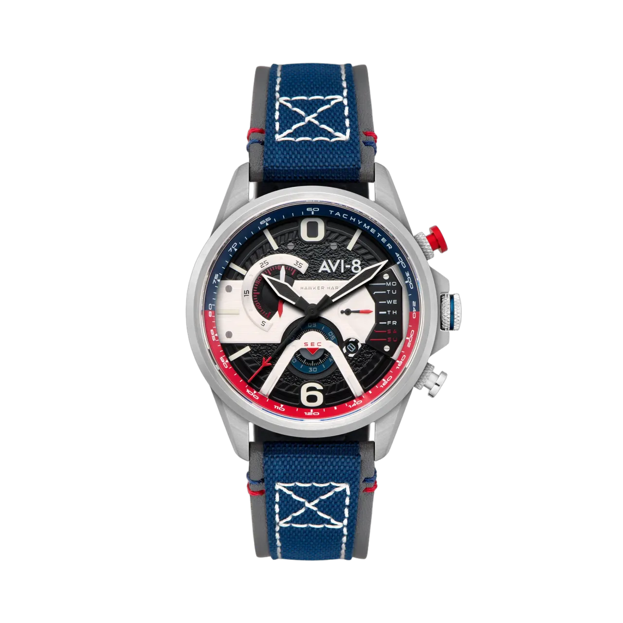 AVI-8 Hawker Harrier Dual Retrograde Chronograph Black AV405609