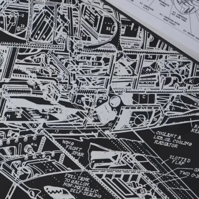 AVI-8 Hawker Harrier Dual Retrograde Chronograph Black AV405609 Görsel 2