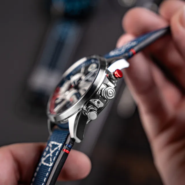 AVI-8 Hawker Harrier Dual Retrograde Chronograph Black AV405609 Görsel 5