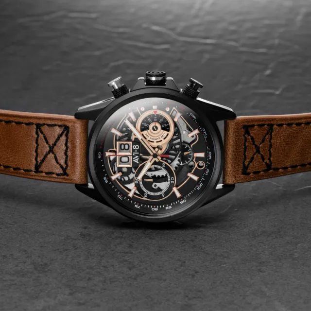 AVI-8 Hawker Harrier Matador Chronograph Bronze Carbon AV406503 Görsel 7