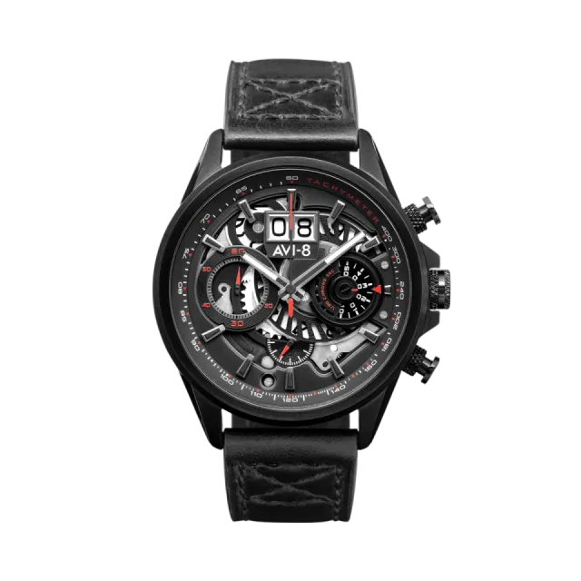 AVI-8 Hawker Harrier Matador Chronograph Stealth Black AV406505 Görsel 1