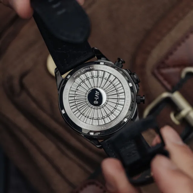 AVI-8 Hawker Harrier Matador Chronograph Stealth Black AV406505 Görsel 7