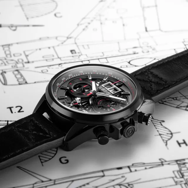 AVI-8 Hawker Harrier Matador Chronograph Stealth Black AV406505 Görsel 8