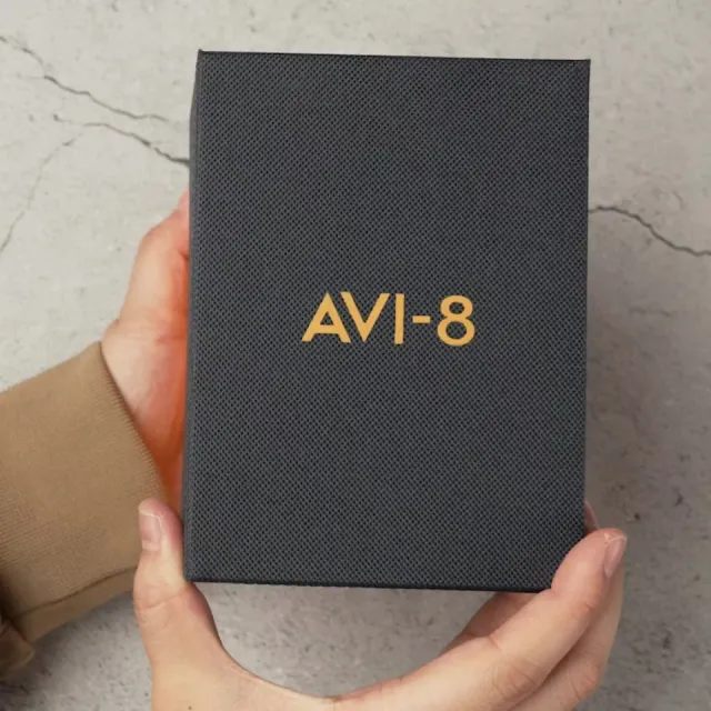 AVI-8 P-51 Mustang Blakeslee Chronograph Black AV407707 Görsel 2