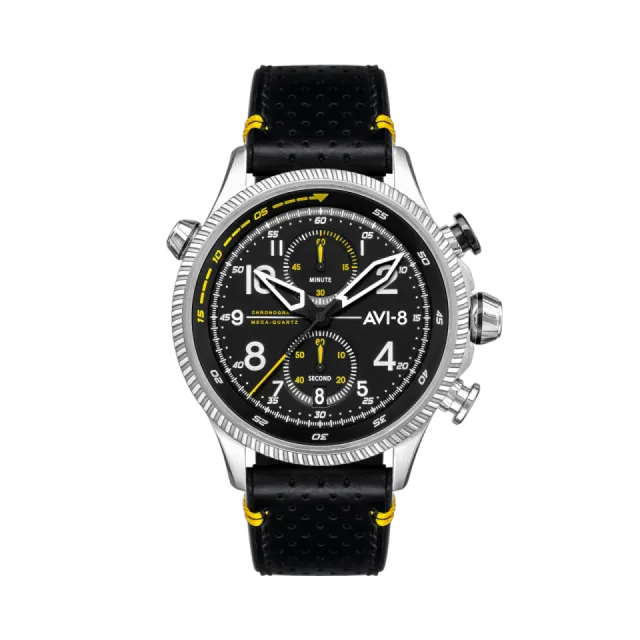 AVI-8 Hawker Hunter Duke Meca-Quartz Chronograph Black AV408001 Görsel 1