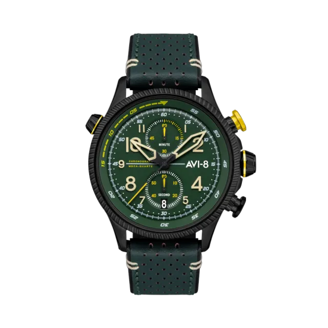 AVI-8 Hawker Hunter Duke Meca-Quartz Chronograph Green AV408003 Görsel 1