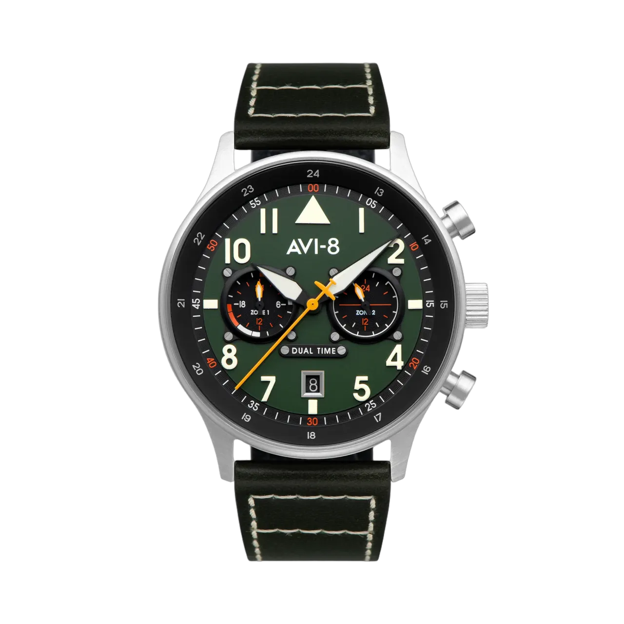 AVI-8 Hawker Hurricane Carey Dual Time Green AV408802