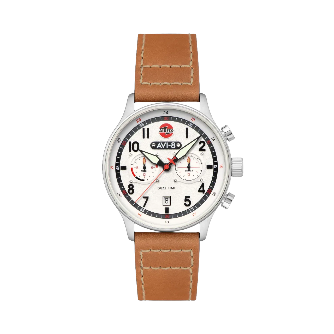 AVI-8 Hawker Hurricane Carey Dual Time Airfix Edition Silver White AV408806