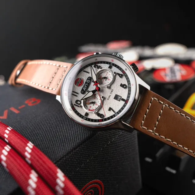 AVI-8 Hawker Hurricane Carey Dual Time Airfix Edition Silver White AV408806 Görsel 7