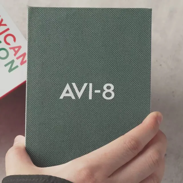 AVI-8 Hawker Hurricane Carey Dual Time Tri Color Black AV408808 Görsel 2