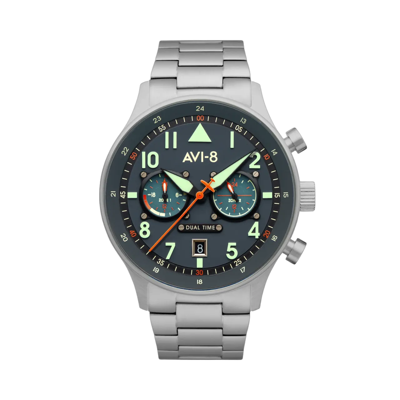 AVI-8 Hawker Hurricane Carey Dual Time Blue AV408822
