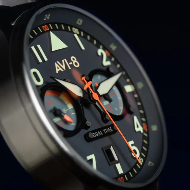 AVI-8 Hawker Hurricane Carey Dual Time Blue AV408822 Görsel 7