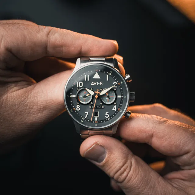 AVI-8 Hawker Hurricane Carey Dual Time Blue AV408822 Görsel 10