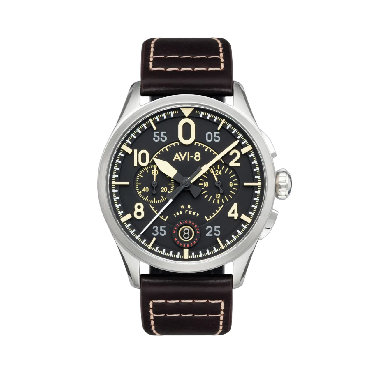 AVI-8 Spitfire Lock Chronograph Midnight Oak AV408901