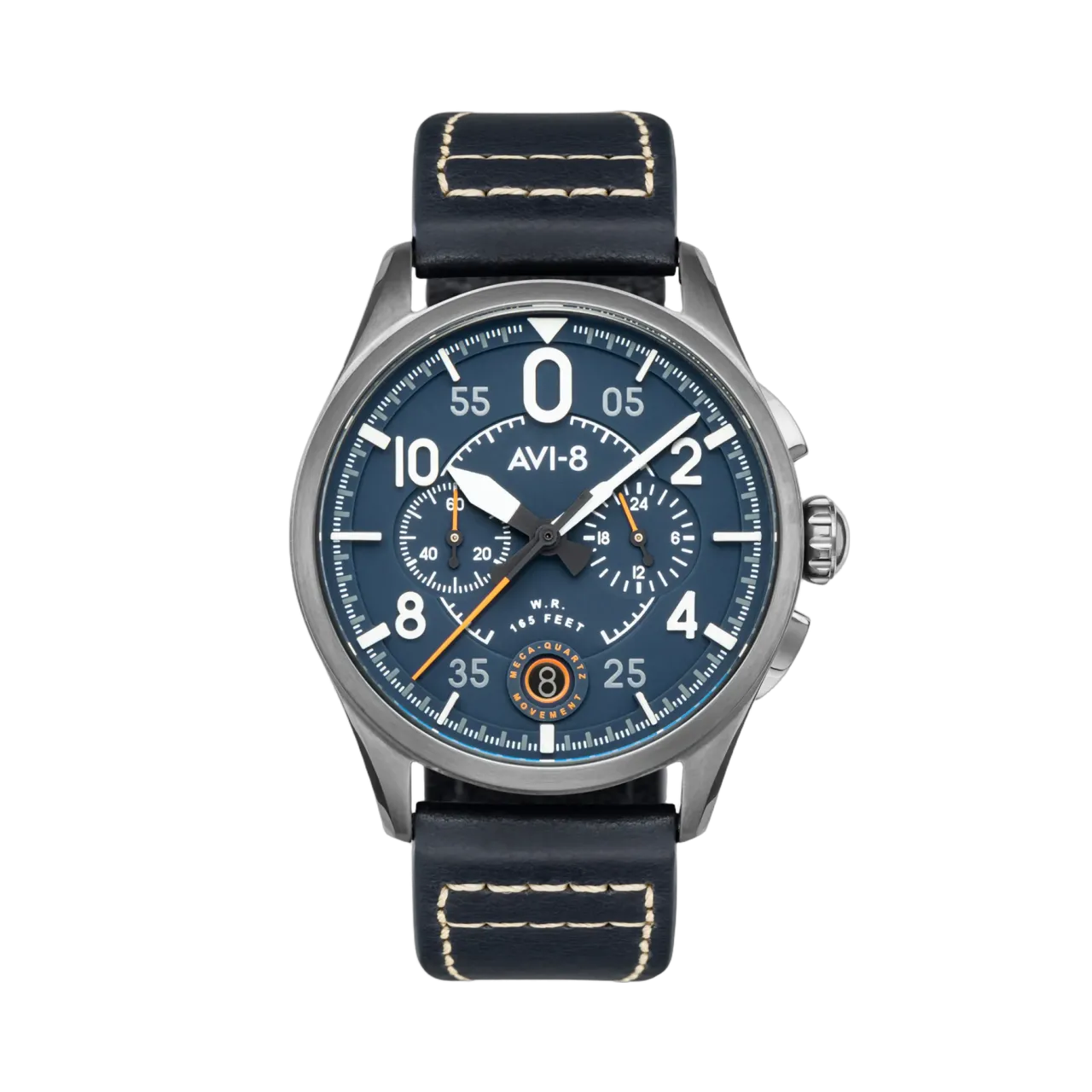 AVI-8 Spitfire Lock Chronograph Channel Blue AV408904