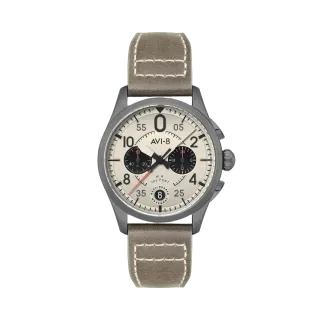 AVI-8 Spitfire Lock Chronograph Cream AV408906