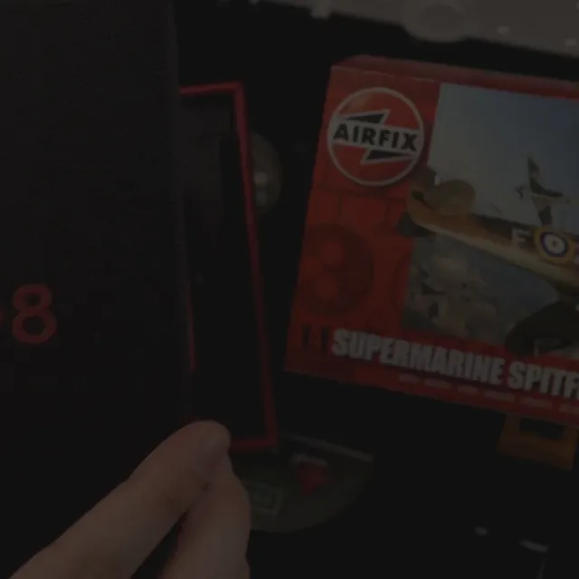 AVI-8 Spitfire Lock Chronograph Raven Black AV408909 Görsel 2