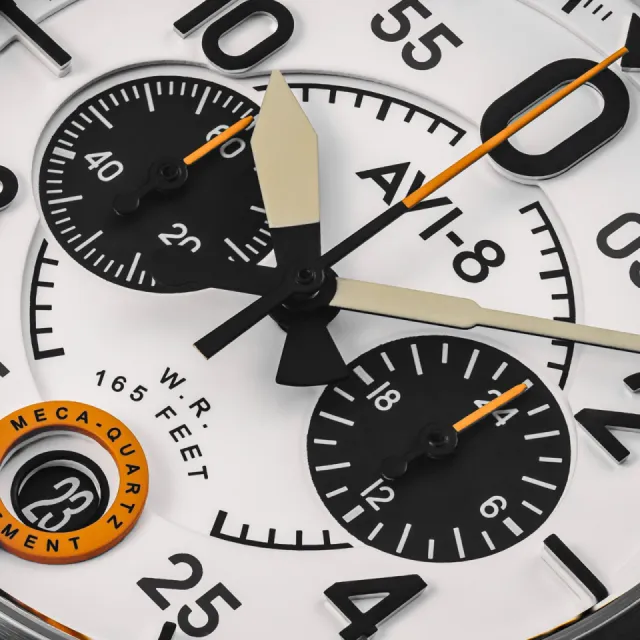 AVI-8 Spitfire Lock Chronograph Imperial War Museums Edition Bethlem AV40890B Görsel 8