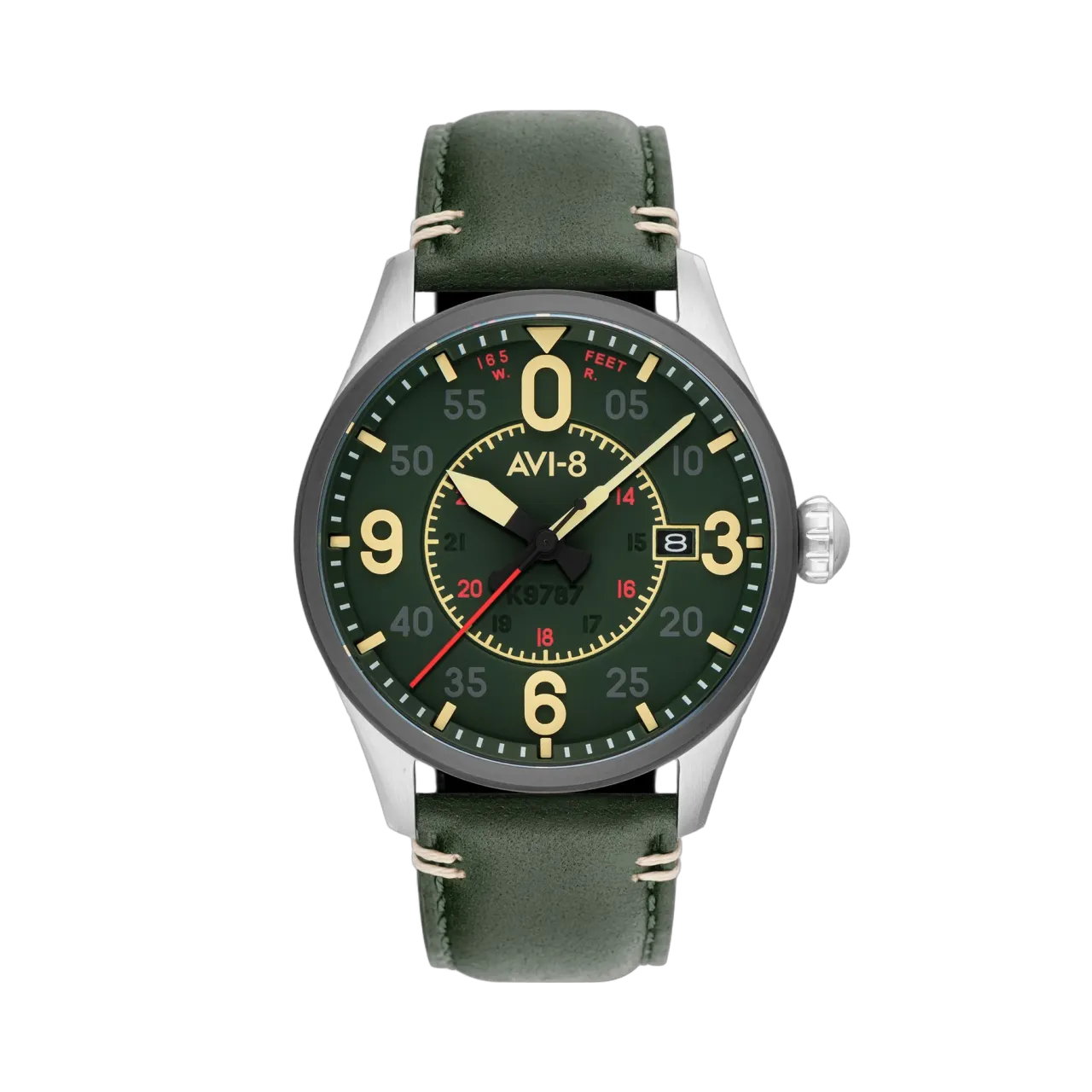 AVI-8 Spitfire Smith Automatic Green AV409003