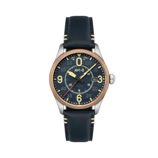 AVI-8 Spitfire Smith Automatic Distressed Blue AV409005