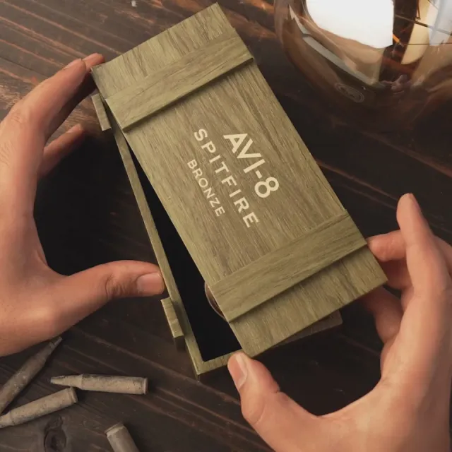 AVI-8 Spitfire Smith Automatic Distressed Blue AV409005 Görsel 2