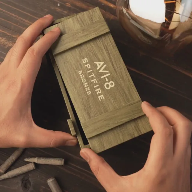 AVI-8 Spitfire Smith Automatic Oxidized Bronze AV409007 Görsel 2