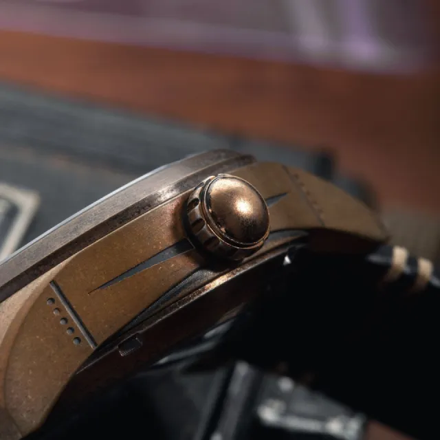 AVI-8 Spitfire Smith Automatic Oxidized Bronze AV409007 Görsel 8