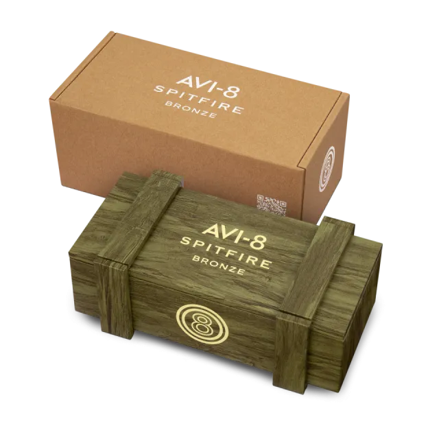 AVI-8 Spitfire Smith Automatic Oxidized Bronze AV409007 Görsel 16