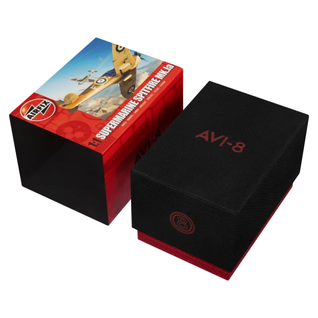 AVI-8 Spitfire Smith Automatic Granite Black AV409008 Görsel 10