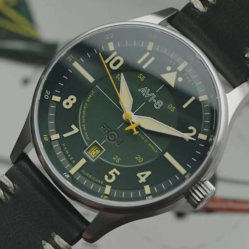 AVI-8 Hawker Hurricane Kent Automatic AV409403 | Saatlist